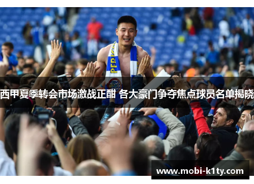 西甲夏季转会市场激战正酣 各大豪门争夺焦点球员名单揭晓 西甲夏季转会市场激战正酣 各大豪门争夺焦点球员名单揭晓